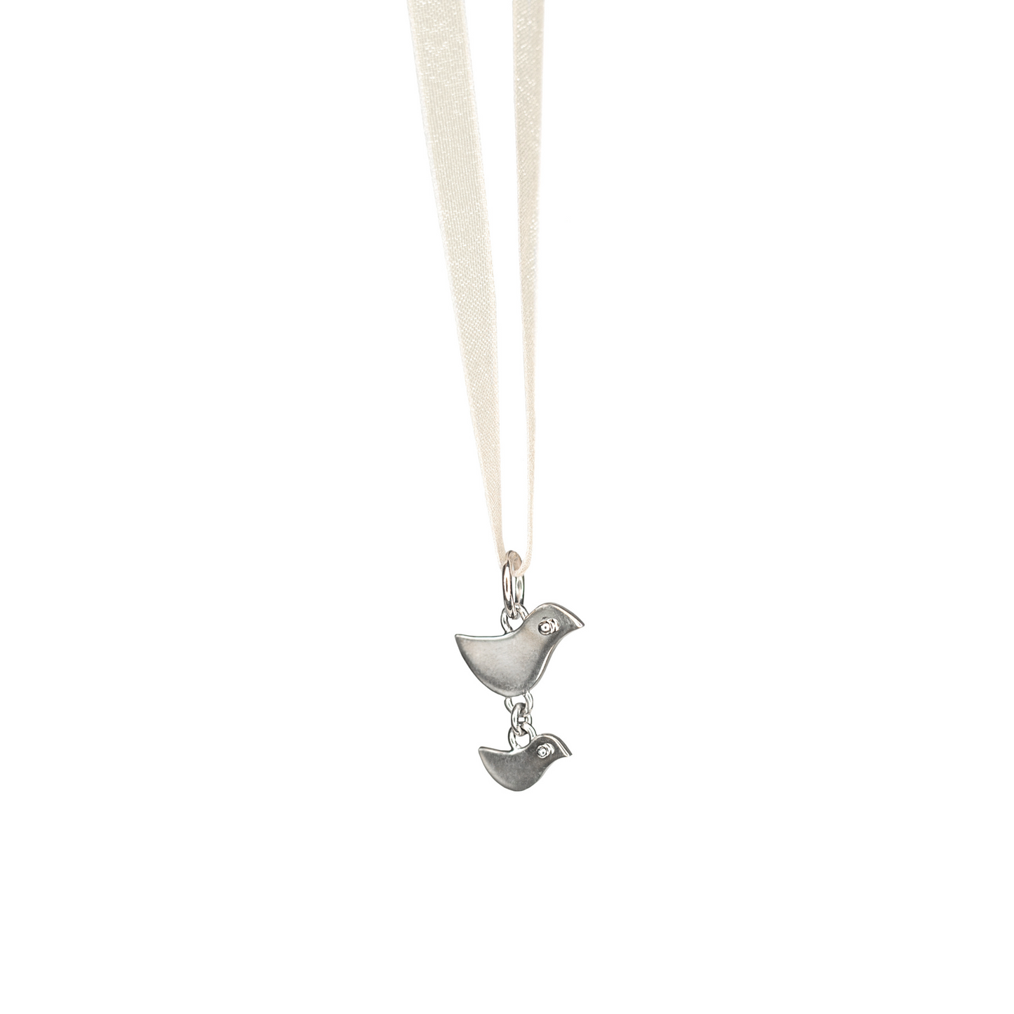 Silver mother's pendant Two of us