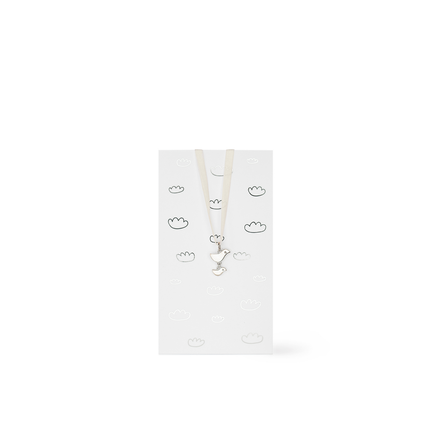 Silver mother's pendant Two of Us