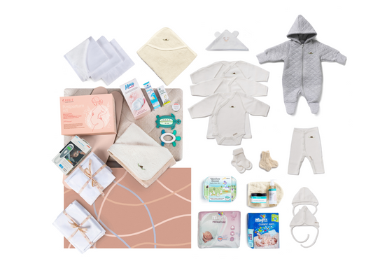 Baby‘s Nest layette set for preemies Colour Game