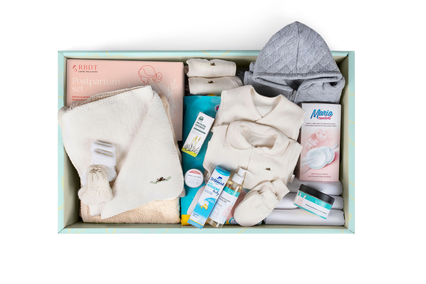 Baby‘s Nest layette with organic cotton Paradise