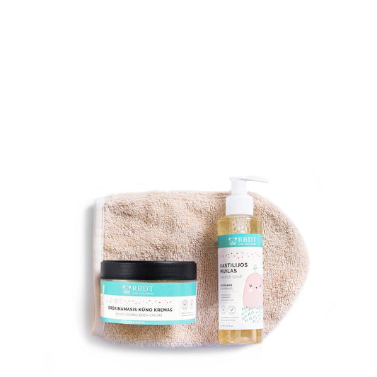 Newborn skin care set