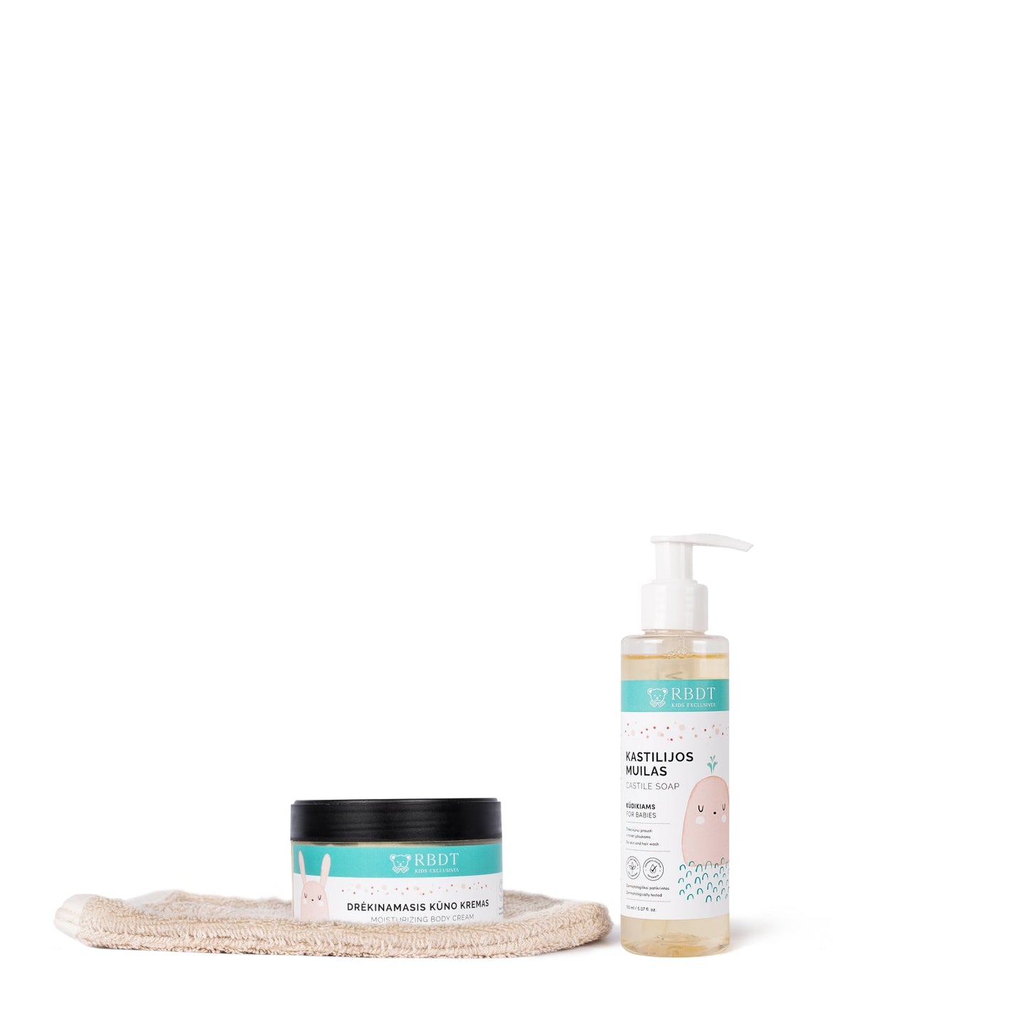 Newborn skin care set
