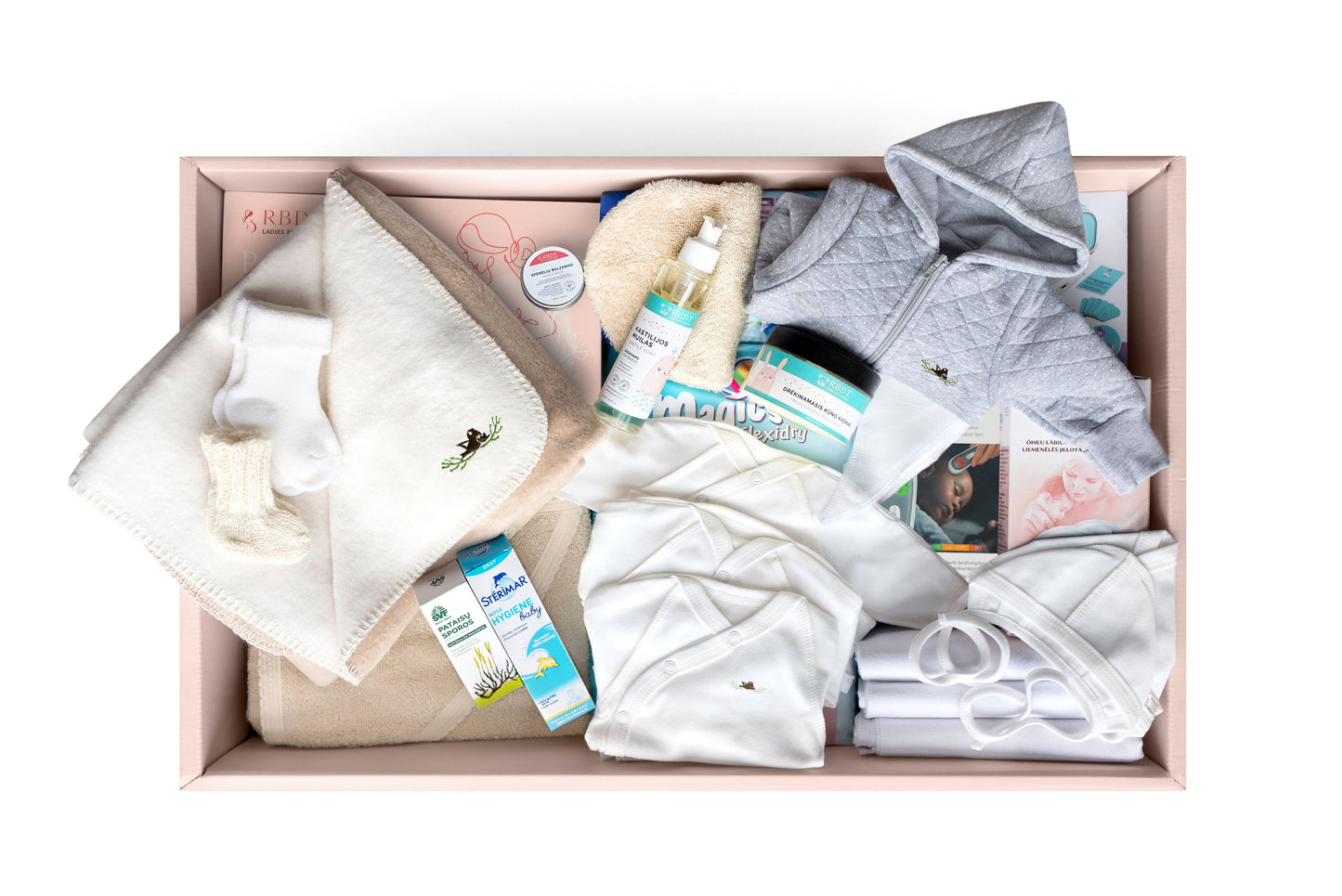 Baby‘s Nest layette set for preemies Colour Game
