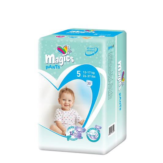 Diapers - pants for toddlers „Magics® Pants“, Junior (12-18 kg)