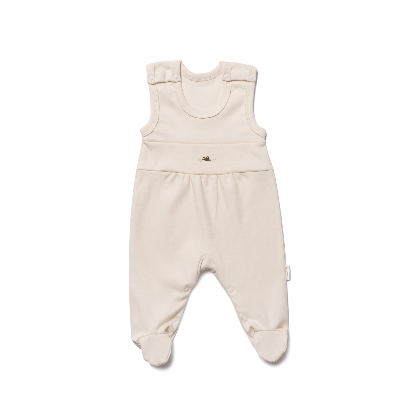 Organic cotton baby romper