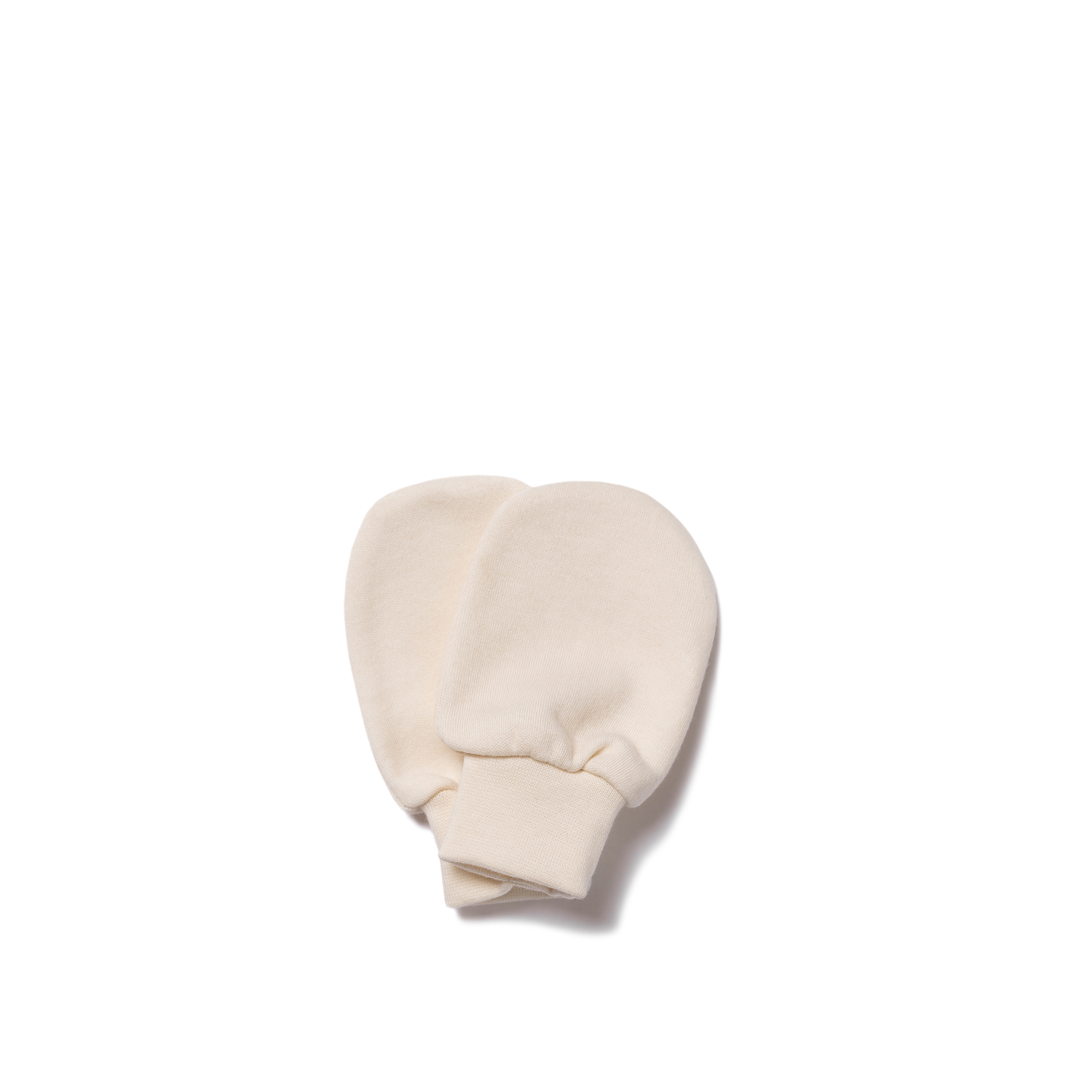 Organic cotton baby mittens