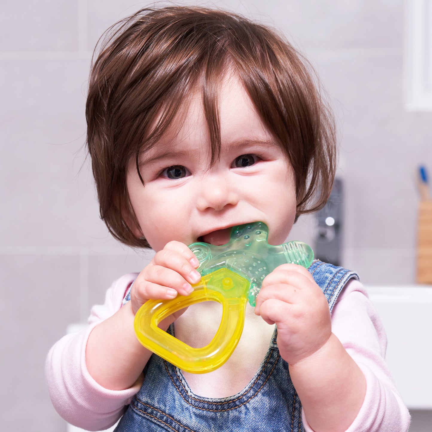Mother Goose Cool & Play teether–handle–rattle