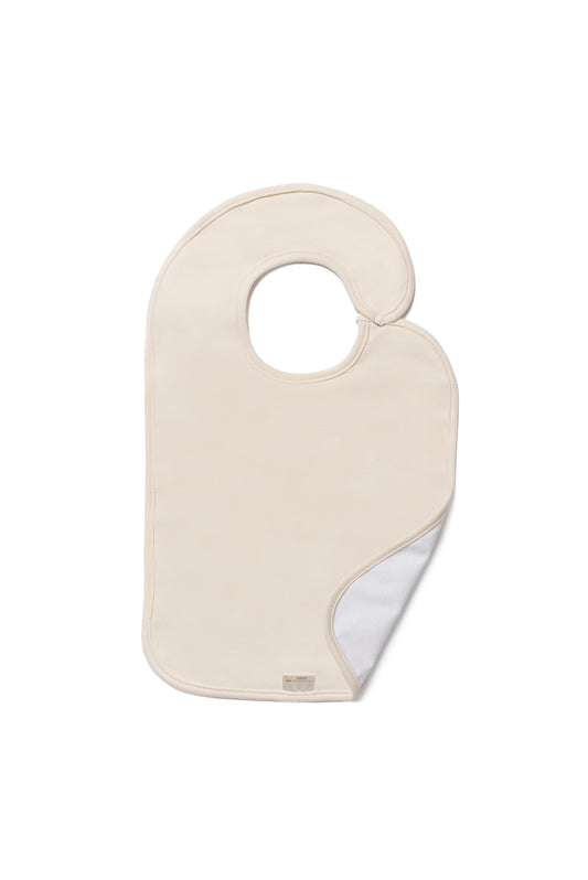 Waterproof organic cotton baby bib