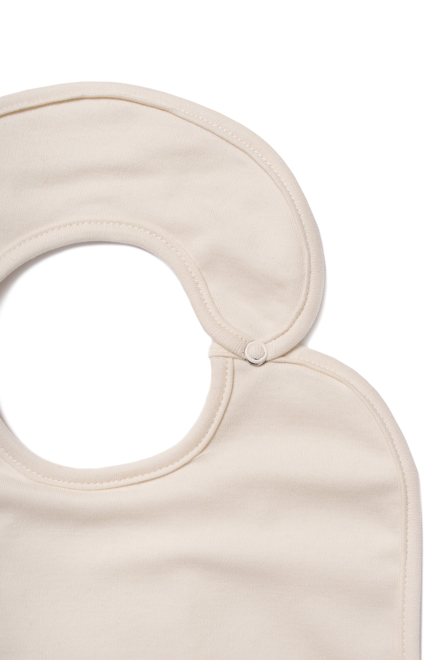Waterproof organic cotton baby bib
