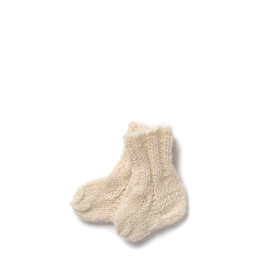 Preemie 100% wool socks